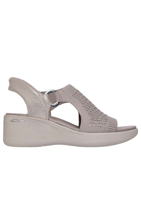 Sandalo pier lite slip ins taupe SKECHERS | 188001PIER LITE-TPE